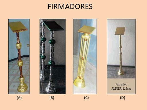 FIRMADORES VARIOS