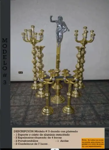 CAPILLA TRADICIONAL MODELO 3 - 5