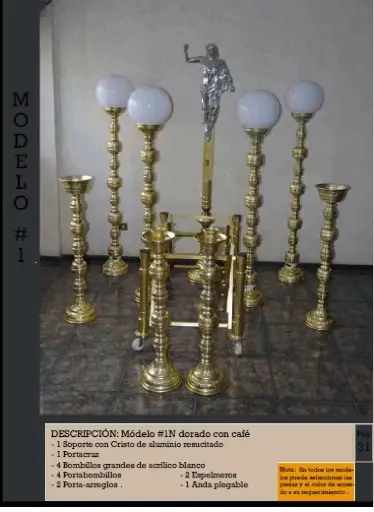 CAPILLA TRADICIONAL MODELO 1 - 1