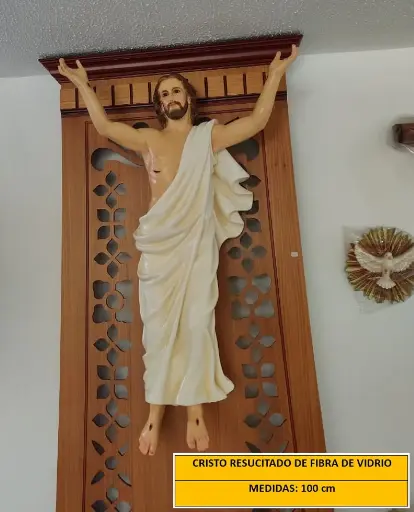 CRISTO DE FIBRA DE VIDRIO 1