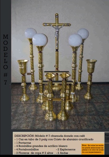 CAPILLA TRADICIONAL MODELO 7 - 18